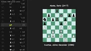 Sicilian Paulsen Cuartas Jaime Alexander 2365 vs Alzate Dario 2417