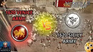 You have to watch this siege battle between 1,620 Venetian troops and 1,620 Sicilian troops