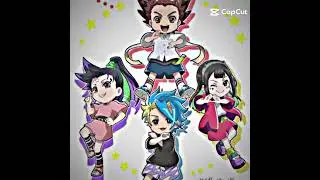 jj legends ekusu and tenka, jj team persona| #beybladex #anime #jedgjedug