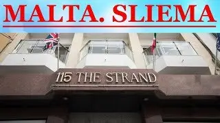Мальта. Слима. Отель 115 The Strand. Отель и Ресторан / Malta. Sliema. Hotel. The Restorant