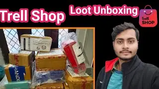My Trell Shop Loot Unboxing | Trell 80-90% Off Loot Unboxing Video 🤑 || Piyoush