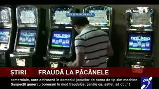 Fraudă la pacanele