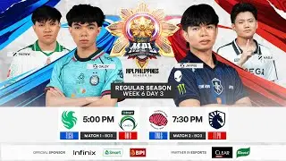 🔴 LIVE | MPL PH S16 | ENGLISH - Week 6 Day 3