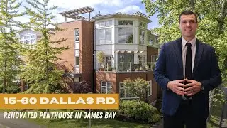 Penthouse Living in James Bay With Rooftop Patio and Ocean Views