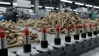 &ldquo;Inside a Cosmetic Factory: How Lipsticks Are Made with Animal Bones&rdquo;