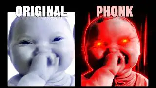 ai Baby Holding Laugh: original vs Phonk
