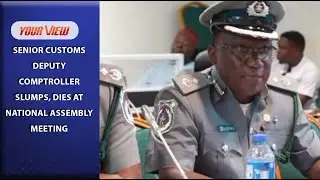 SAD 😞 Senior Customs Officer Slumps, Di3s In Active Service During Reps Committee Meeting