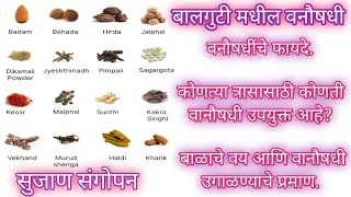 बाळगूटी |Balguti madhe kay kay dyave| Balguti kashi tayar karavi| Balguti kadhi pasun dyavi|बालगूटी