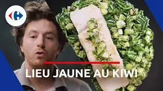Lieu jaune au Kiwi - 1, 2, 3, Frais, Partez ! | Les recettes Carrefour