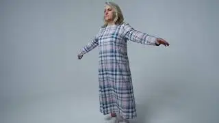 Ev, Hastane Gece - G&uuml;nd&uuml;z Kullanımına Uygun Ev Elbisesi 002 Adaptif Kıyafet Aydi Health