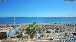 BEACH Day in November in TORREMOLINOS 🇪🇸 SPAIN 17 - 11 - 2022
