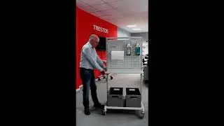 Treston Care-Trolley sorgt f&uuml;r mehr Hygiene am Arbeitsplatz