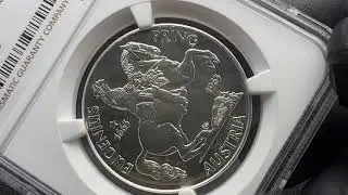 1963 Germany Silver Ducat Prince Eugene of Austria NGC PF67 Cameo