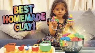 Easy Homemade Clay for Kids | Non-Toxic,Tutorial!