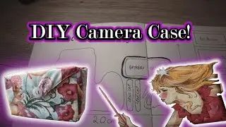 Making My Own DIY Camera Bag From Thrifted and Leftover Fabrics!