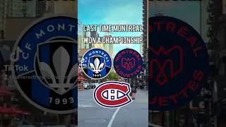 Last Time Montreal Won A Championship #Montreal #championship #sports