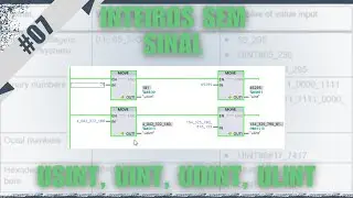 Inteiros Sem Sinal no TIA Portal – USINT, UINT, UDINT e ULINT