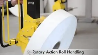 Roll handling, Roll Handler, Roll handling devices, Nonwoven roll handling Solutions.