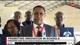 Promoting innovation in schools : CEMASTEA holds Kenya Science Engineering Fair 2025