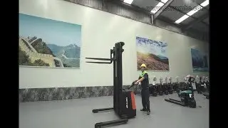 CQDH14 850 Electric Stacker Truck- Carry Up Warehouse Equipment - China