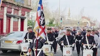 Heirs of Cromwell Flute Band - Light of Foot Memorial parade 2025