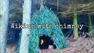 wikiup with chimney