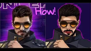 How to make vector art in mobile/ part 2/ vector art mobile