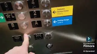 Elevator in downtown Seattle