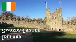 Visit Swords Castle, Swords, Ireland - November 2017 (4K)
