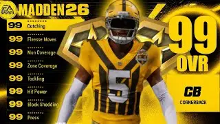 &ldquo;BEST CORNERBACK BUILD IN MADDEN 26 SUPERSTAR MODE! 