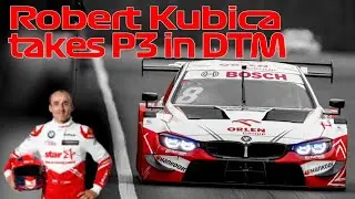Robert Kubica takes maiden DTM podium finish, P3 for Art GP in Zolder