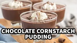Creamy Chocolate Pudding with Cornstarch
