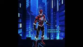 FASTEST MAN ALIVE ! #wallywest #comics #shorts #animation #flyxo