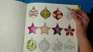 Part 6: Erin's Christmas Color Along 2017
