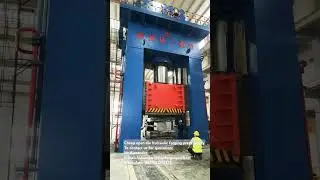 Cheap open die hydraulic forging press supplier. #hydraulicpress #opendieforgingpress #powerpress