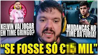 GAULÊS REVELA QUANTO PAGA PARA O KELVIN NA G3X, IBAI QUER K9 e MUDANÇAS NA FURIA CS
