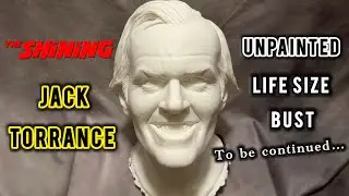 Howard S. Studios: The Shining Jack Torrance Life Size Unpainted Bust Unboxing || To Be Continued