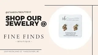Hidden Gem in Yaletown: Discover Our Handmade Jewelry at Fine Finds Boutique #yaletown #shops
