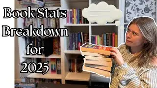 My reading stats for 2025