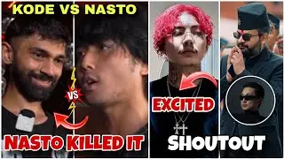 Mc Kode Vs Nasto Battle ? Brutal !! VTEN Story 😱 Album Updates || Yodda About Balen || Jhola | News
