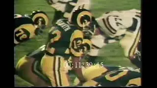 Joe Namath first LA Rams Game | August 8, 1977 | LA Rams vs Minnesota VIkings