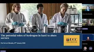 Webinar:  The role of hydrogen in a secure low carbon ecosystem in Ireland