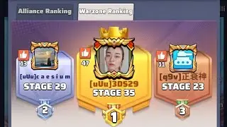 Last War Survival Game : Count Master Match Mode Reach Level 35 Tutorial - Rank 1 in the Warzone