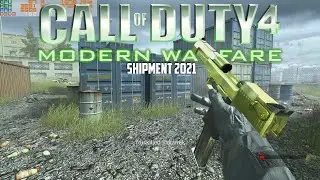 Call of Duty 4 Modern Warfare Multiplayer Shipment Pistol Only | 4K