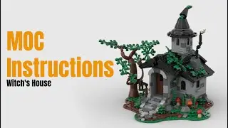 Witch's House | Lego Moc Instructions