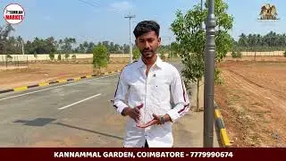 கோவையில் மெயின் ரோட்டு மேல இடம் வாங்கலாம் | Land for sale Coimbatore | Budget land for sale