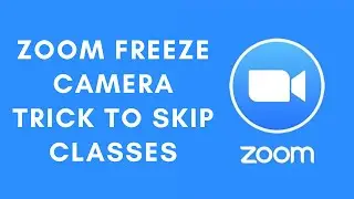 How To Freeze Zoom Camera Video and Skip Meetings | Trick Teachers/Professors/Friends