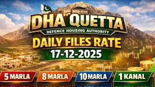 DHA Quetta Daily Files Rate Today | Market Update 17-12-2025 📈