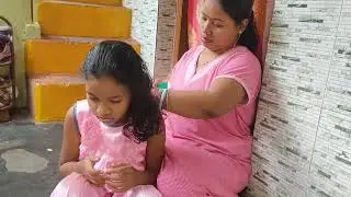 My daughters lice and nitpicking video