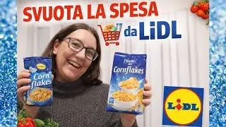 🛒SVUOTA la SPESA da LIDL🛒